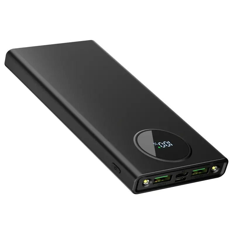 10000mAh PD 22.5W Power Bank Portable Charger, Slim Battery Pack With USB-C Input